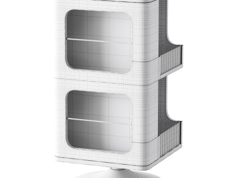 Rotating Side Table Model 3D