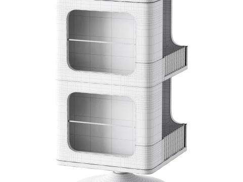 Rotating Side Table 3D Model