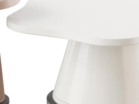 Round Cocktail Table 3D Model