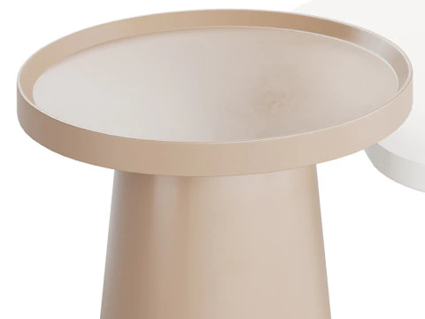 Round Cocktail Table 3D Model