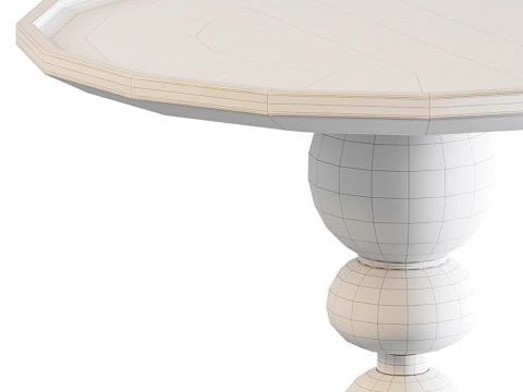 Legno di gomma Modello 3D