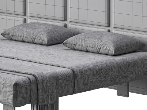 SCACCO A2 bed 3D Model