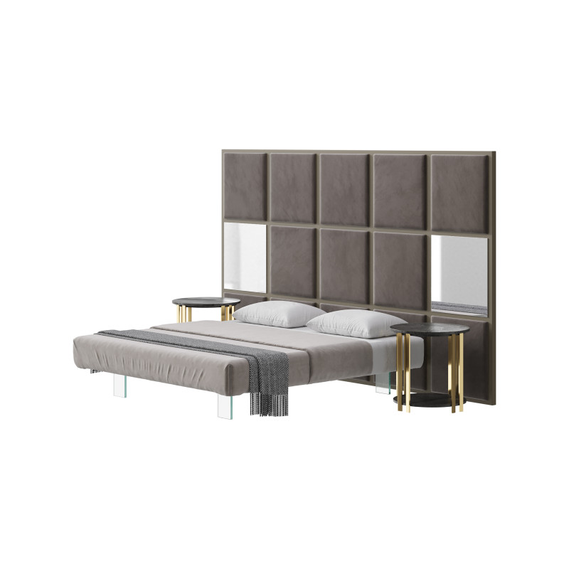 SCACCO A3 bed Modelo 3D .c4d .max .obj .3ds .fbx .stl .blend 