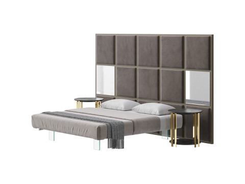 SCACCO A3 bed 3D Model