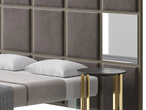 Cama SCACCO A3 Modelo 3D