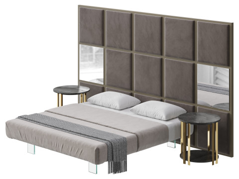 SCACCO A3 bed Modelo 3D