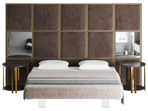 Cama SCACCO A3 Modelo 3D