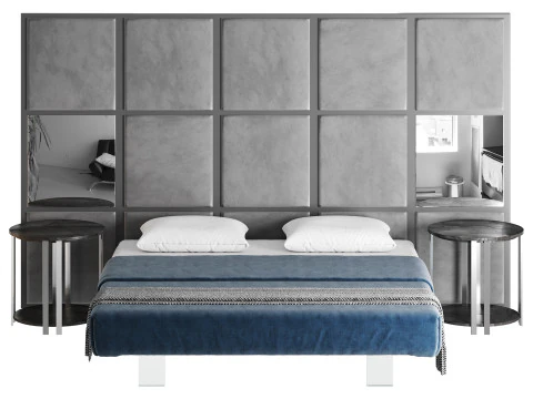 Cama SCACCO A3 Modelo 3D