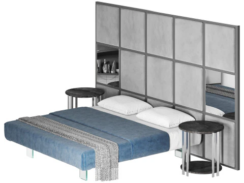 Cama SCACCO A3 Modelo 3D