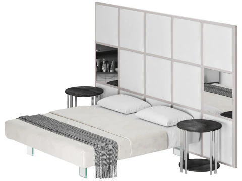 Cama SCACCO A3 Modelo 3D