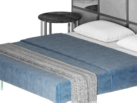 Cama SCACCO A3 Modelo 3D