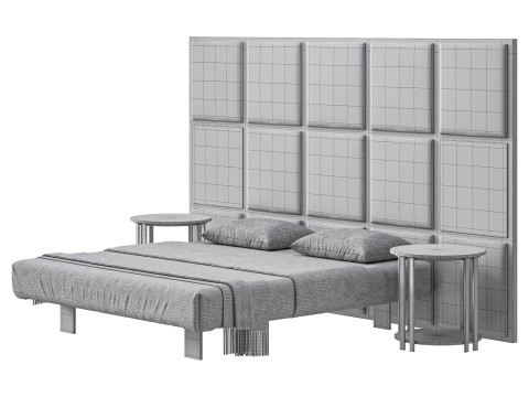 SCACCO A3 bed Modelo 3D