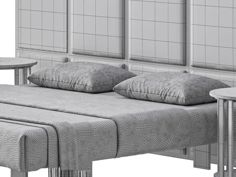 Cama SCACCO A3 Modelo 3D