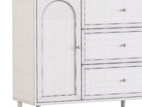 Scandinavian Gewamd Gloss 3D Модель