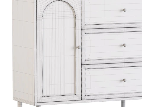 Scandinavian Gewamd Gloss 3D Model