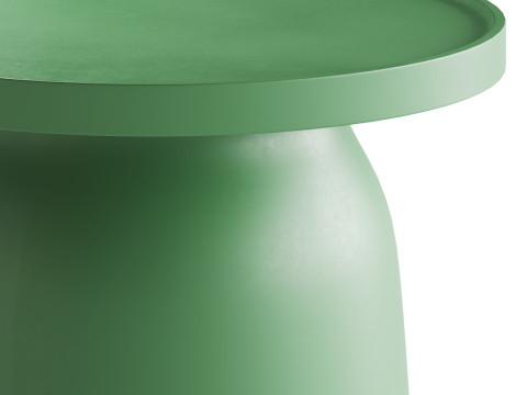 Scandinavian small round coffee table 3D Модель