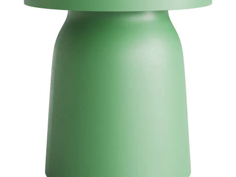 Scandinavian small round coffee table 3D Model