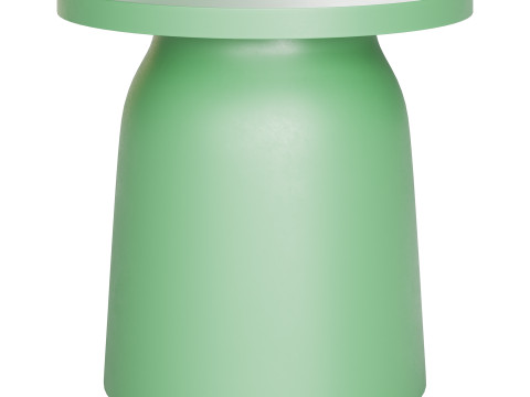 Scandinavian small round coffee table 3D Модель