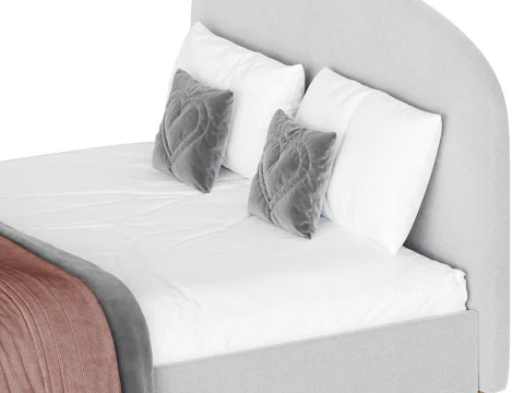 Shilton Upholstered Bed Frame 3D Model