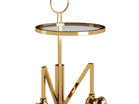 Simple Cartoon Coffee Table Modello 3D