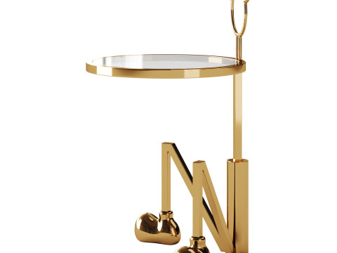 Simple Cartoon Coffee Table Modello 3D