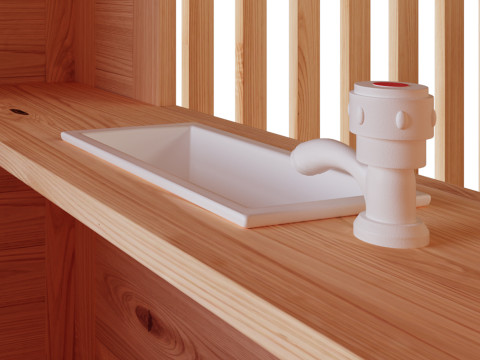 SILVERTON CUBBY HOUSE 3D Model