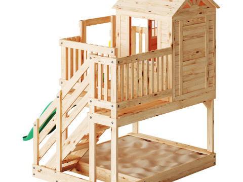SILVERTON CUBBY HOUSE 3D Model