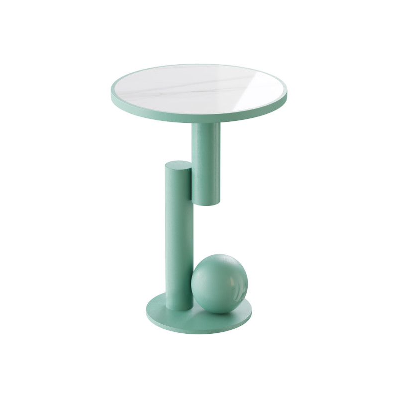 Simple Round Side Table 3Dモデル .c4d .max .obj .3ds .fbx .stl .blend 