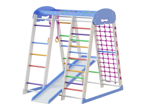 儿童运动小猫水彩天雷 3D 模型