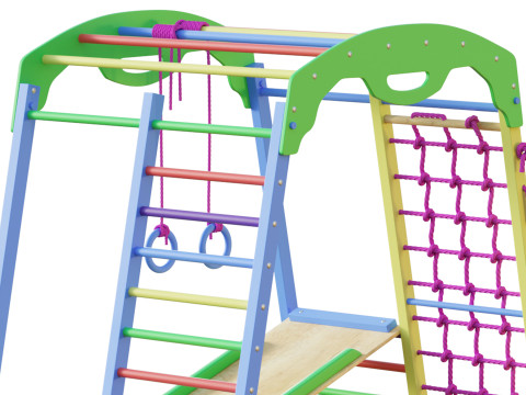 Sports complex for budinku SportWood Model 3D