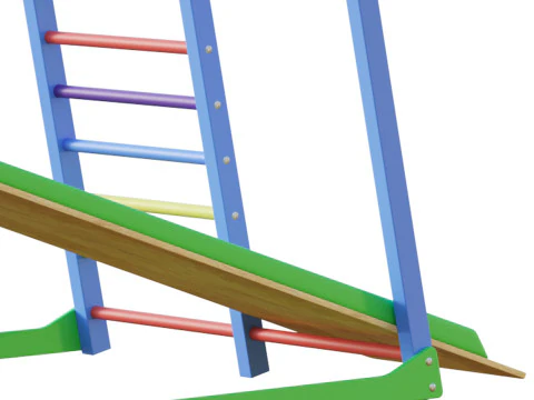 Sports complex for budinku SportWood 3D Model