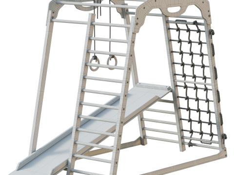 Sports complex for budinku SportWood Model 3D