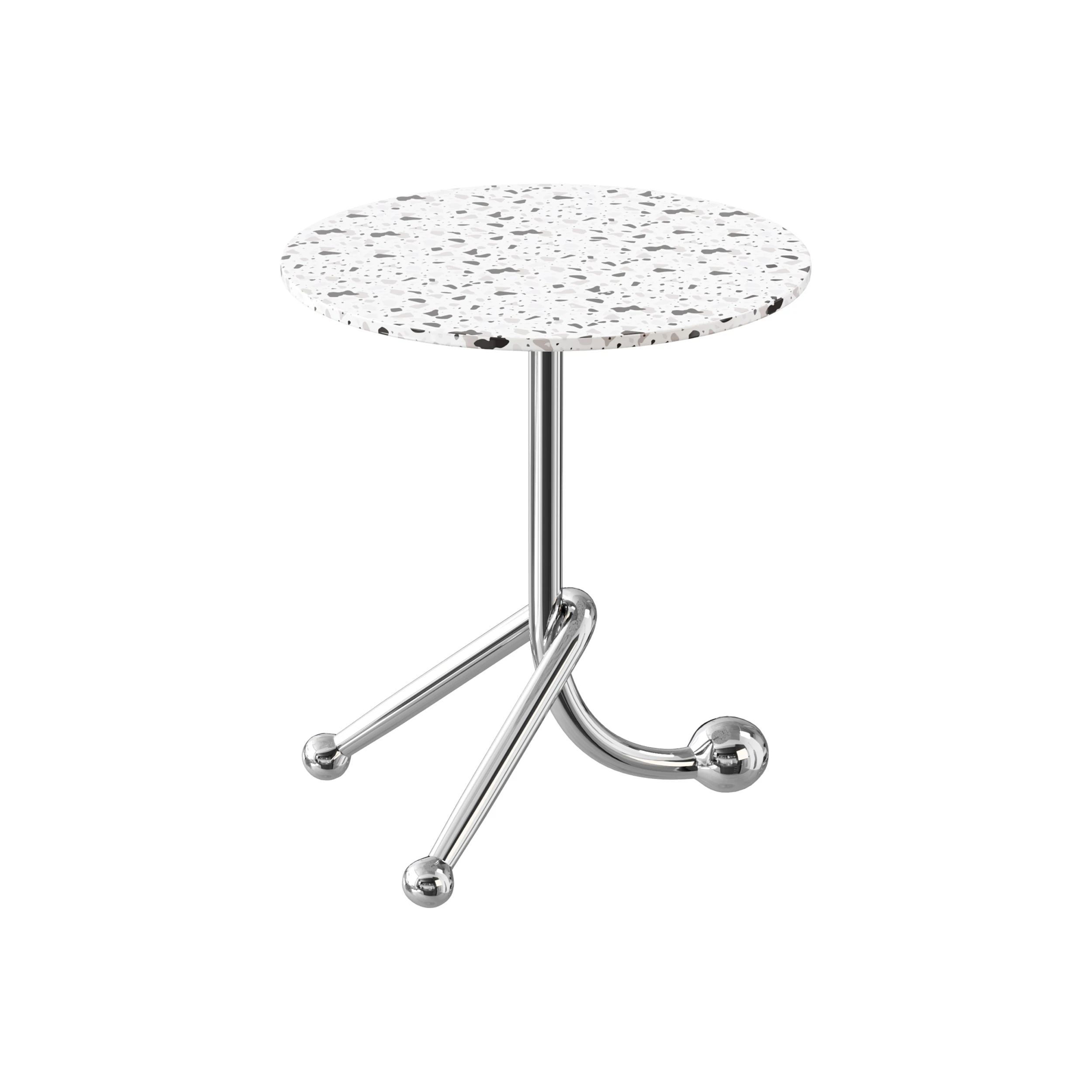 Terrazzo Tea Table 3D Model .c4d .max .obj .3ds .fbx .stl .blend 