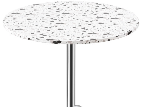 Terrazzo Tea Table 3D मॉडल