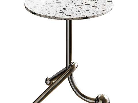 Terrazzo Tea Table 3D मॉडल