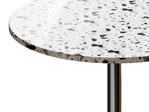 Terrazzo Tea Table 3D मॉडल