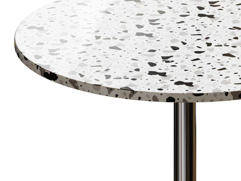 Terrazzo Tea Table 3D Model