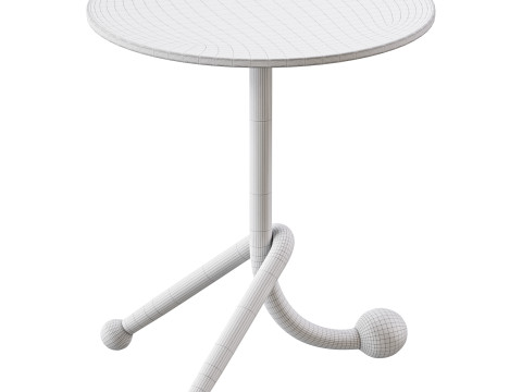 Terrazzo Tea Table 3D मॉडल