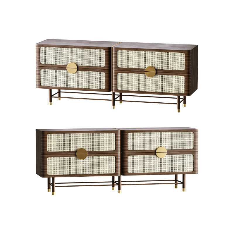 The Cole sideboard Model 3D .c4d .max .obj .3ds .fbx .stl .blend 