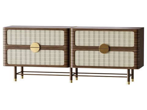 The Cole sideboard Model 3D