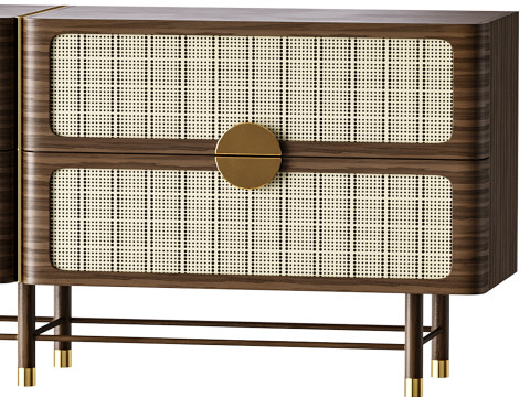 The Cole sideboard Model 3D