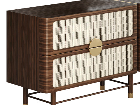 The Cole sideboard Model 3D
