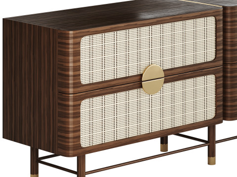 The Cole sideboard Model 3D