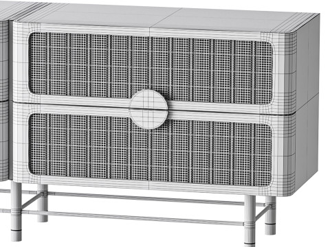 The Cole sideboard Model 3D