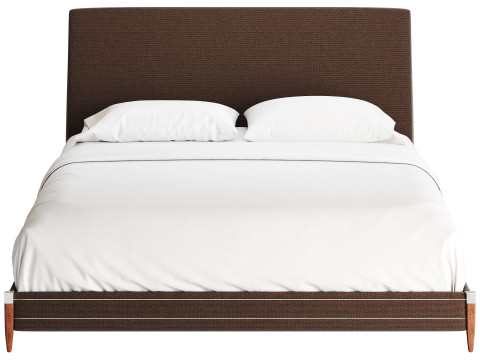 TIBURON MINK UPHOLSTERED QUEEN BEDl 3D मॉडल