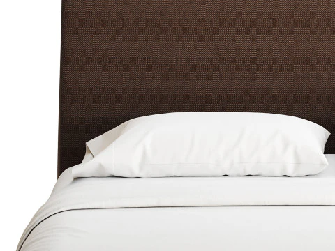 TIBURON MINK UPHOLSTERED QUEEN BEDl 3D Model