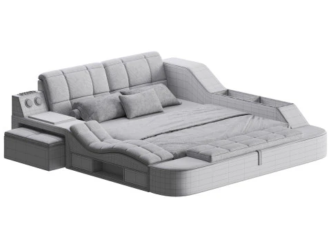 Ultimate Smart Bed 3D Model