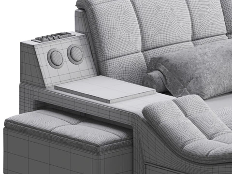 Ultimate Smart Bed 3D Model