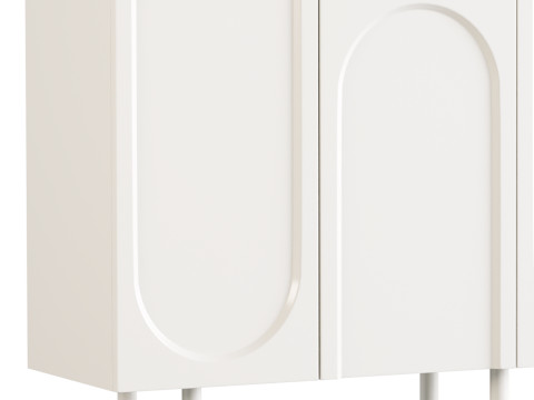 Ultra-thin organizer shoe cabinets Modelo 3D