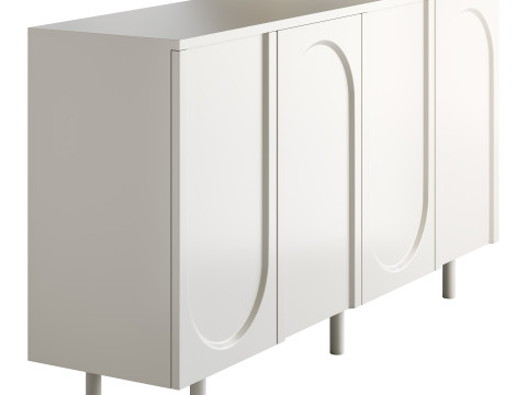 Ultra-thin organizer shoe cabinets Modelo 3D